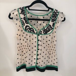 Anthropologie blouse size 2, EUC
